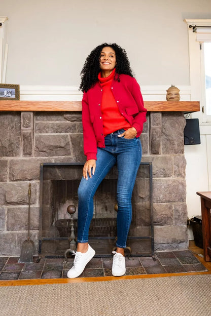 Shop Regular and Plus Size Denim - Judy Blue Washed Thermal Skinny Jeans at In Style Chics Boutique 🤍