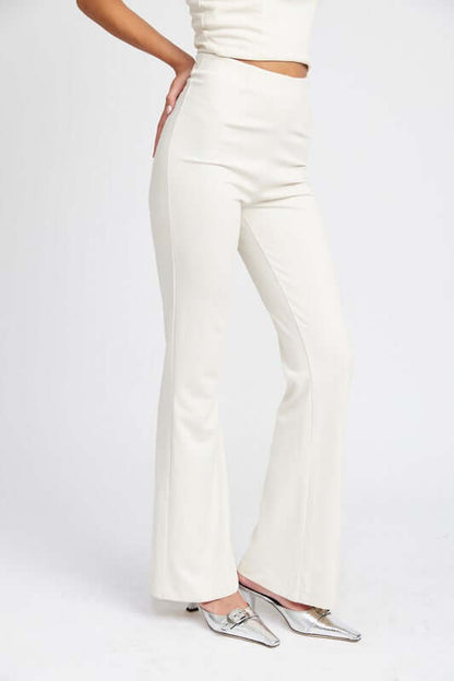 High Waist Flared Pants - In Style Chics Boutique LLC