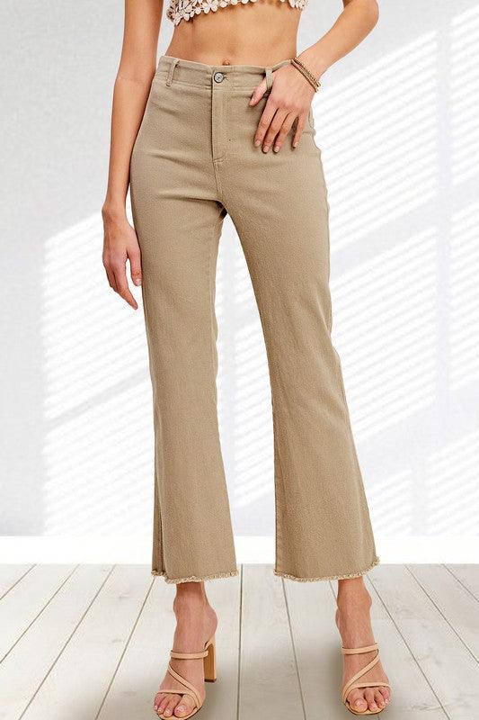 Soft Washed Stretchy High Rise Pants - In Style Chics Boutique LLC