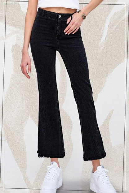 Soft Washed Stretchy High Rise Pants - In Style Chics Boutique LLC