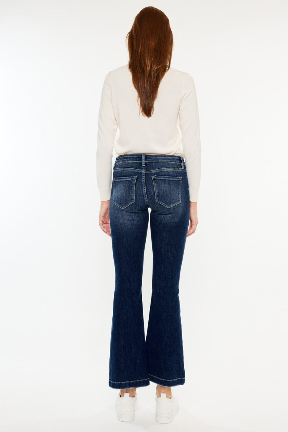 Kancan Mid Rise Button Fly Flare Jeans - In Style Chics Boutique LLC