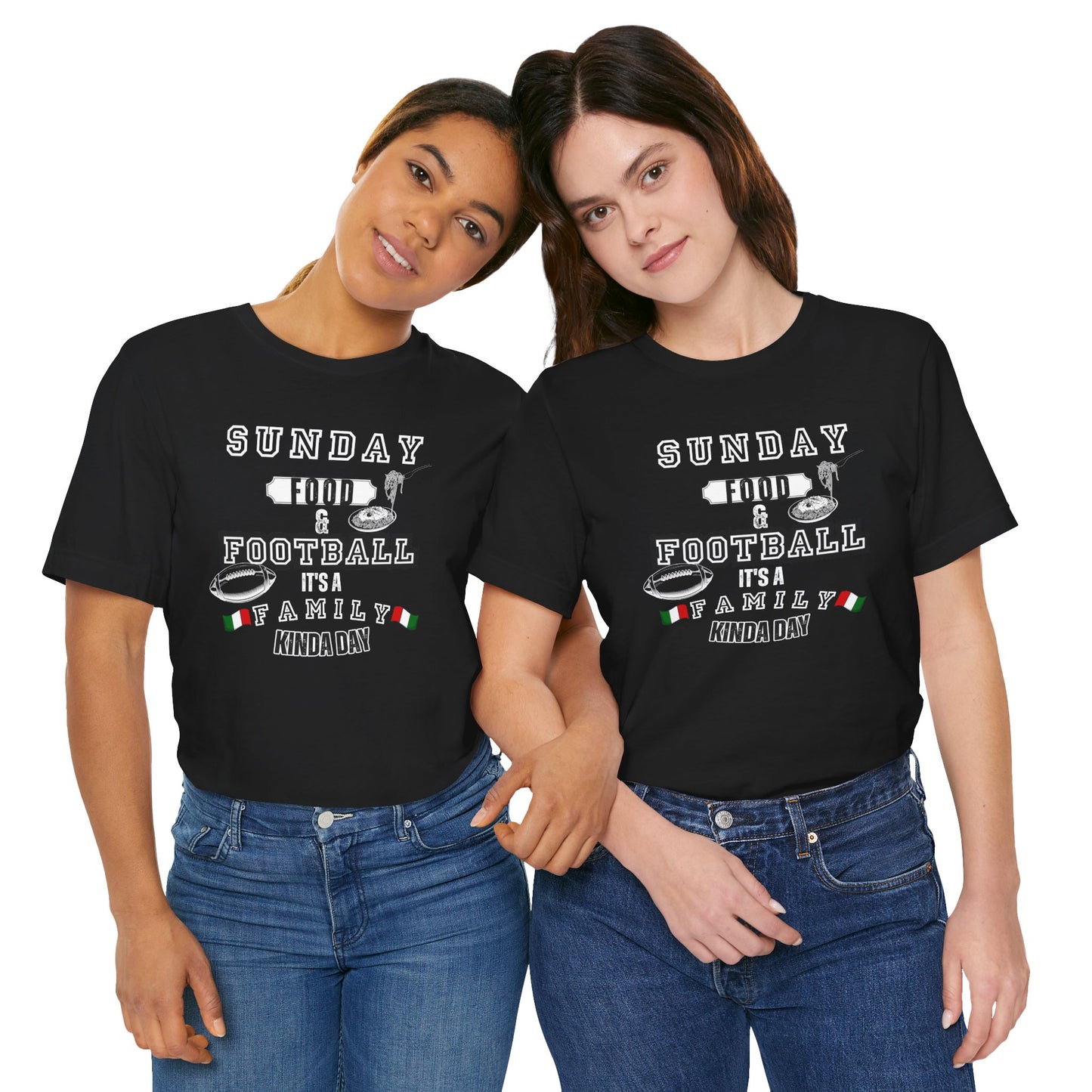 Football Sunday Unisex Tee - Italian Family Vibes