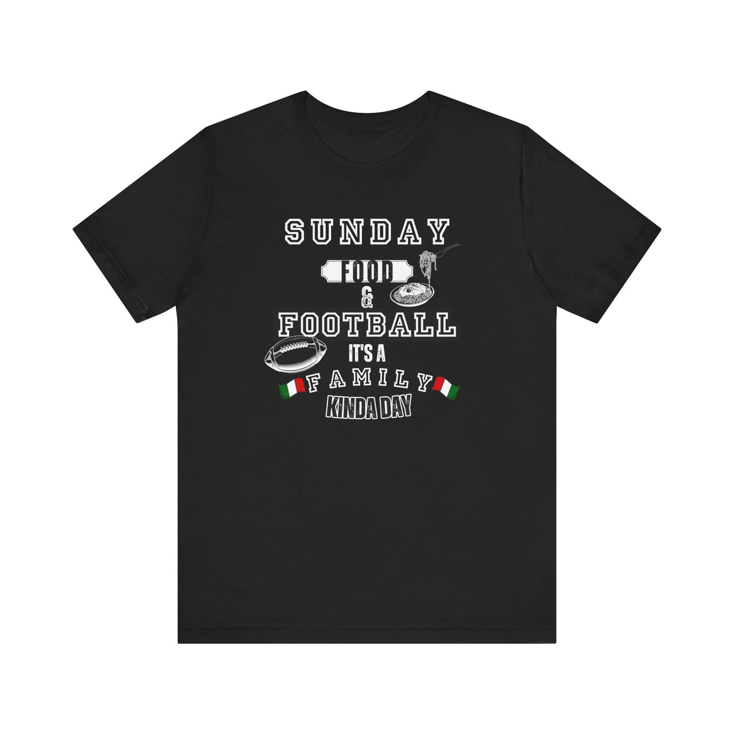 Football Sunday Unisex Tee - Italian Family Vibes