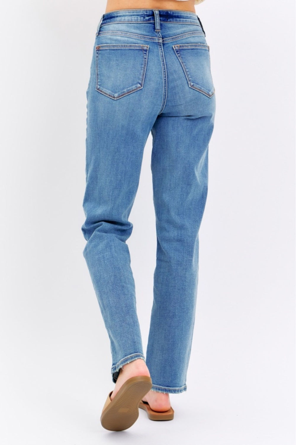 Judy Blue Full Size High Waist Straight Jeans - In Style Chics Boutique LLC