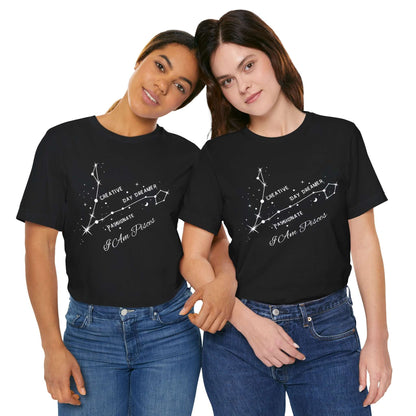 Pisces Zodiac Tee for Women - In Style Chics Boutique LLC