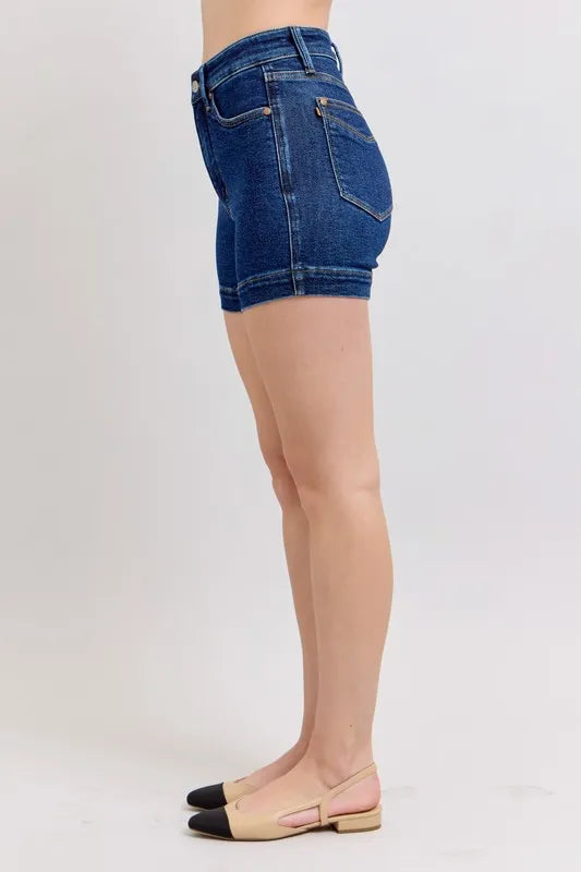 Judy Blue High Waist Tummy Control Denim Shorts