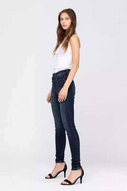 Judy Blue High Waist Washed Skinny Jeans at In Style Chics Boutique 