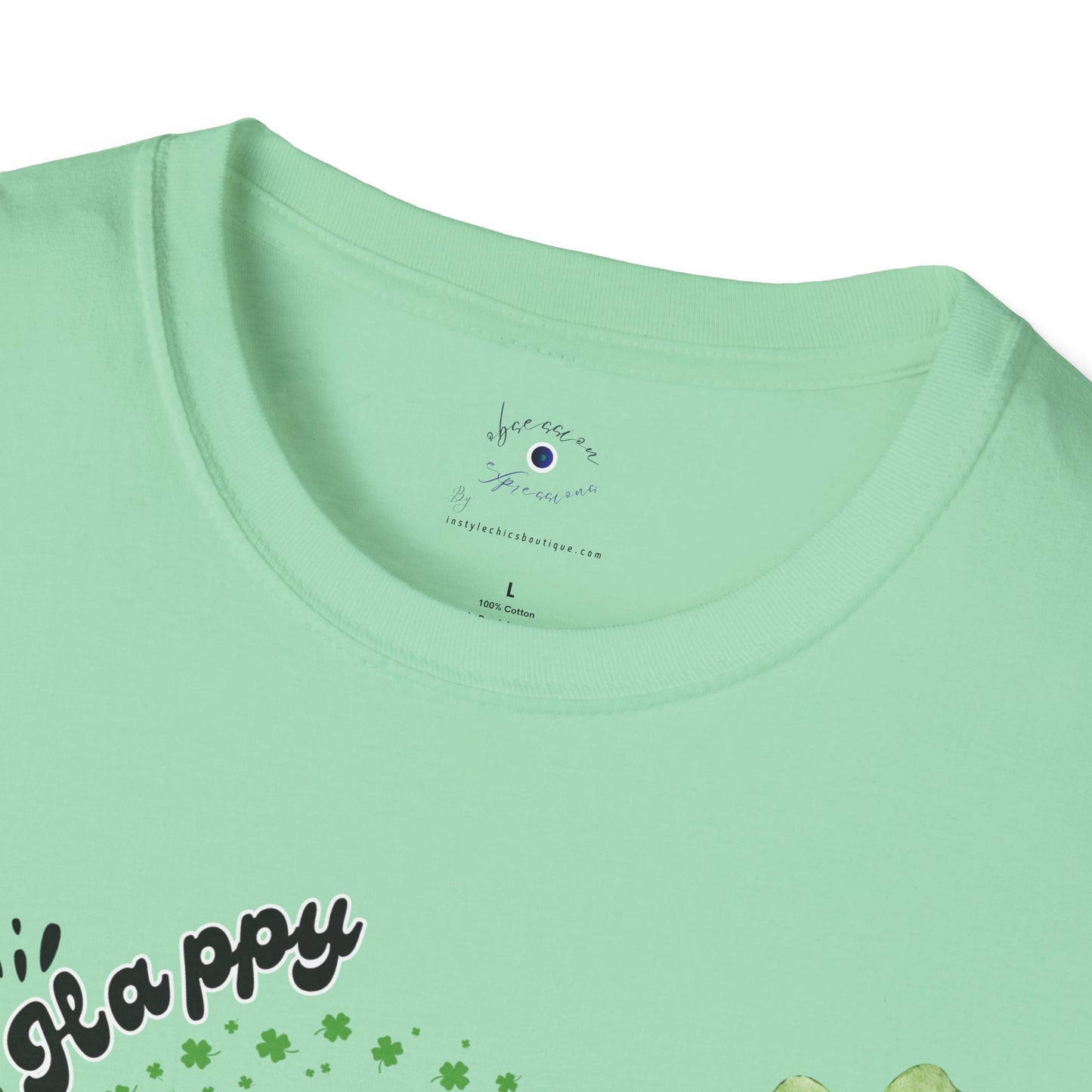 Happy St Patrick's Day T-Shirt for Women - Obsession Expressions by In Style Chics Boutique 