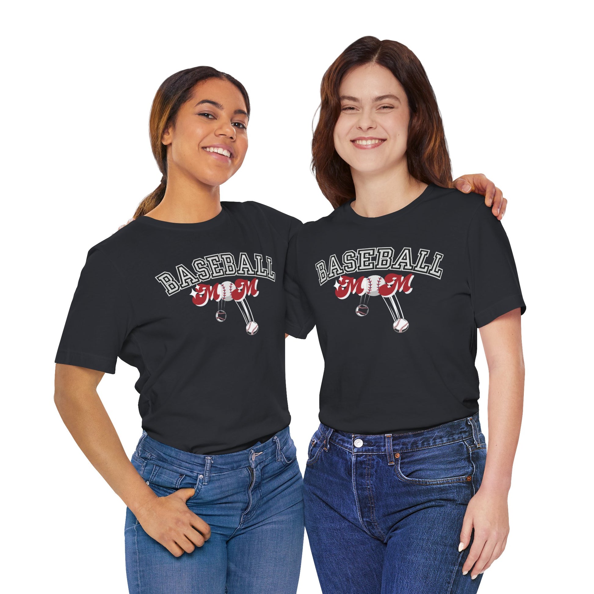 Baseball Mom Short Sleeve Tee, Obsession Expressions by In Style Chics Boutique Cute Graphic T-shirts 