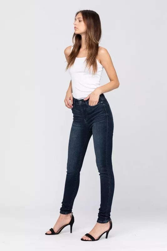 Judy Blue High Waist Washed Skinny Jeans at In Style Chics Boutique 