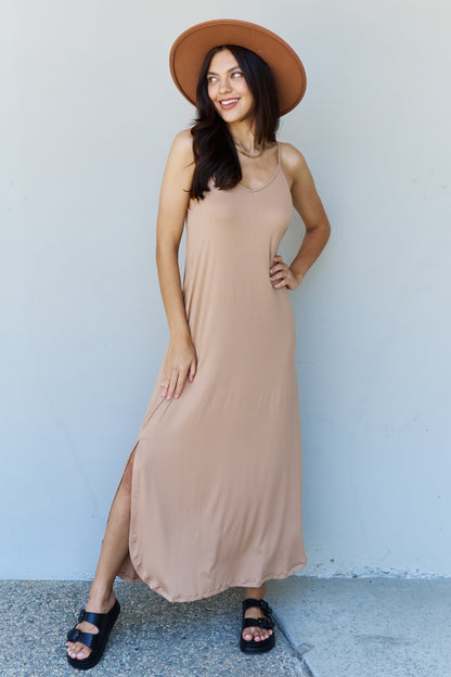 Ninexis Good Energy Cami Side Slit Maxi Dress - In Style Chics Boutique LLC