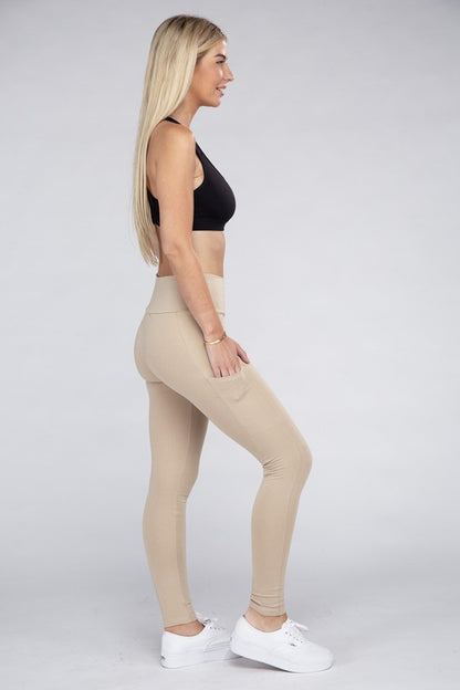 Active Leggings Featuring Concealed Pockets - In Style Chics Boutique LLC