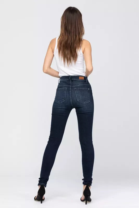 Judy Blue High Waist Washed Skinny Jeans at In Style Chics Boutique 