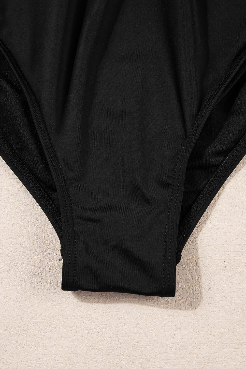 Black V Neck Twist Ruched Crisscross Backless One-Piece Swimsuit - In Style Chics Boutique Online Clothing Women's Juniors