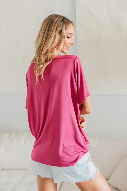 Square Neck Short Sleeve Top - In Style Chics Boutique Women's Juniors Plus Size Clothes 