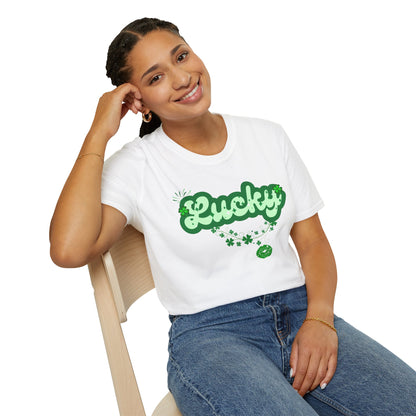 Lucky St Patrick's Day Women's T-Shirt - Obsession Expressions by In Style Chics Boutique 