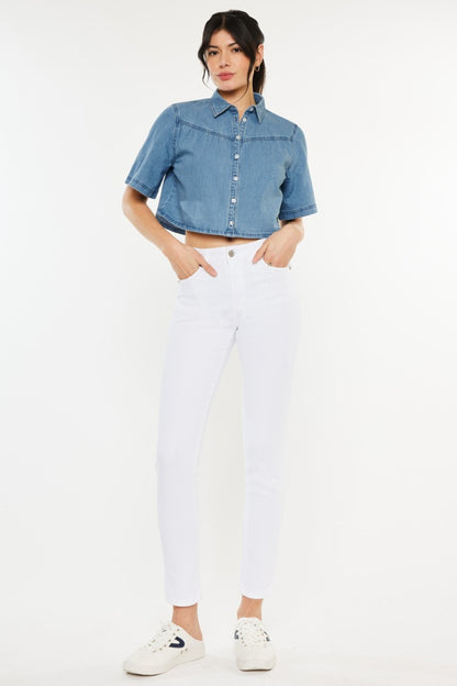 Kancan High Rise Ankle Skinny Jeans - In Style Chics Boutique LLC