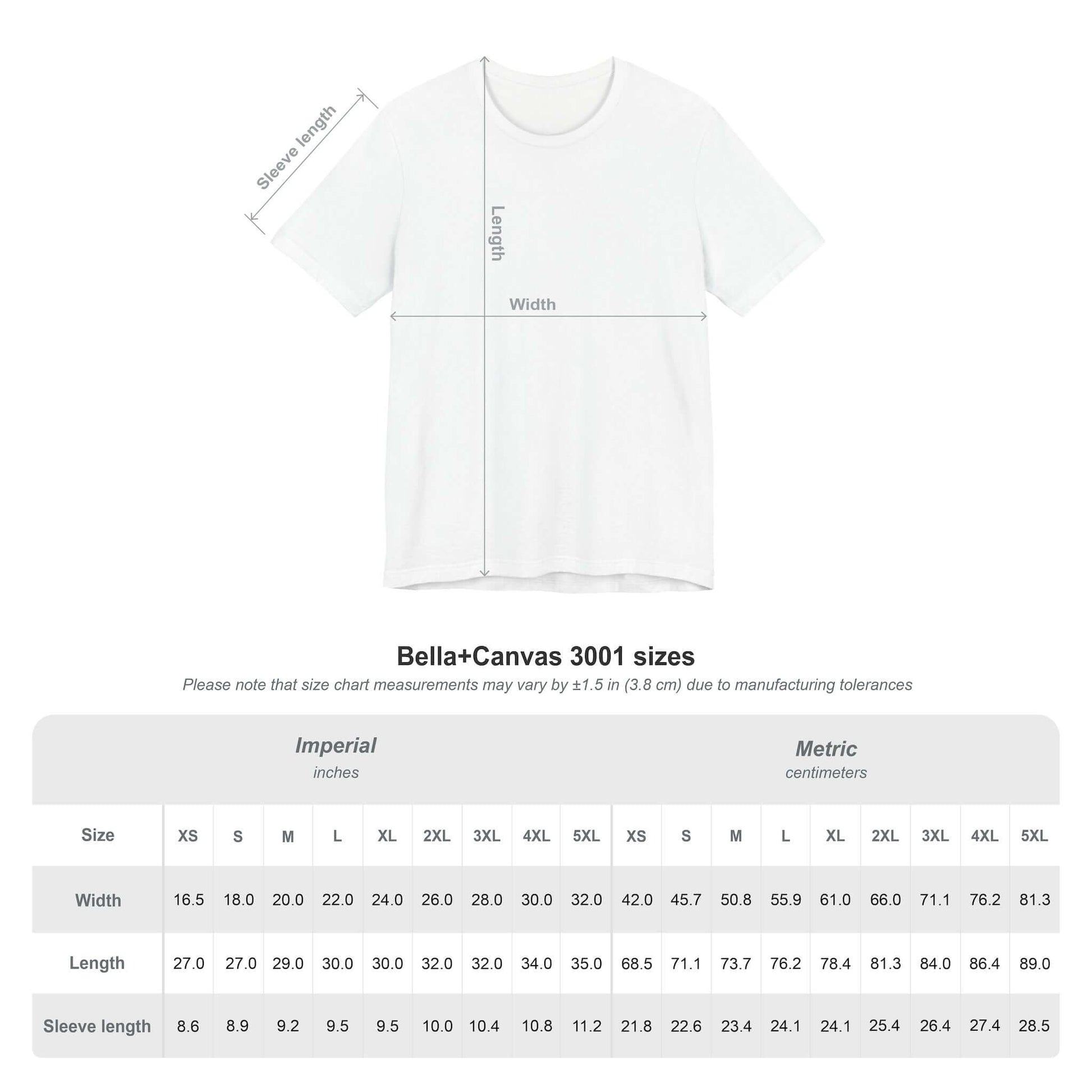 Just Peachy' Short Sleeve Tee Size Chart- Cute Graphic T-shirts - In Style Chics Boutique