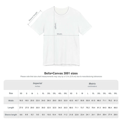 Just Peachy' Short Sleeve Tee Size Chart- Cute Graphic T-shirts - In Style Chics Boutique