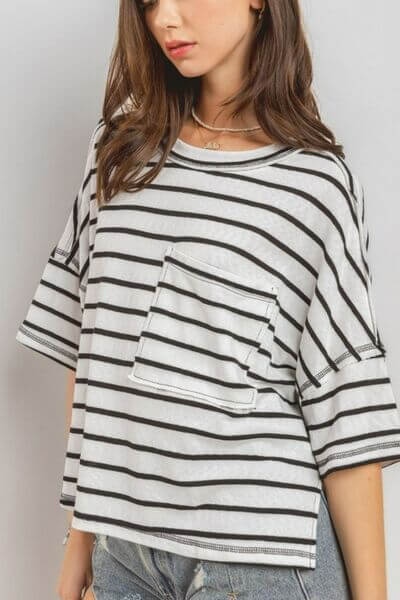 Round Neck Half Sleeve T-Shirt