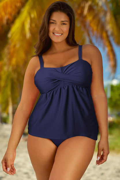 Full Size Adjustable Strap Tankini Set - More Colors! - In Style Chics Boutique LLC