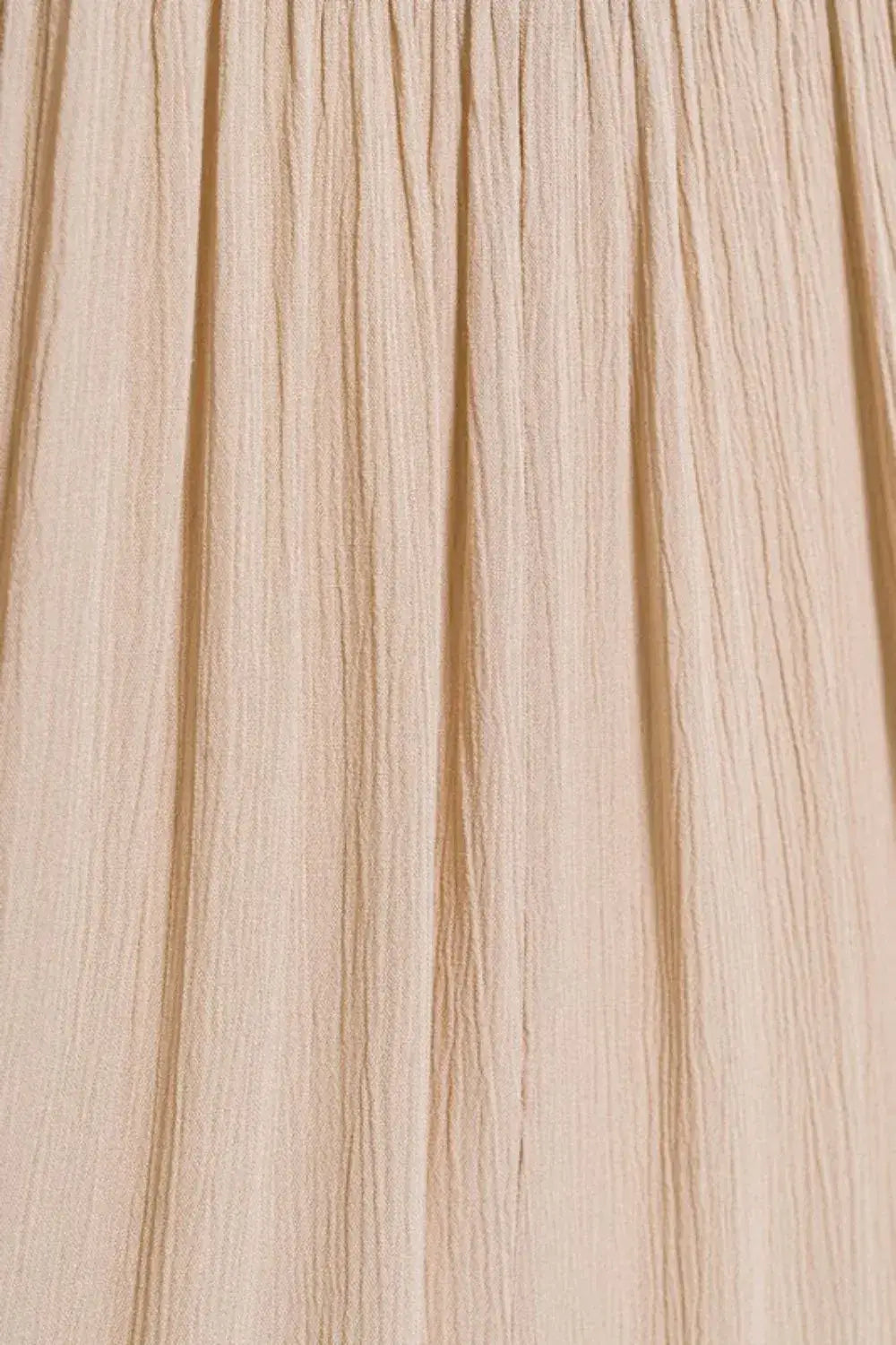 Woven Crinkle Smocked Waist Maxi Skirt W Pockets - In Style Chics Boutique Women's Juniors Fashion Style Online 