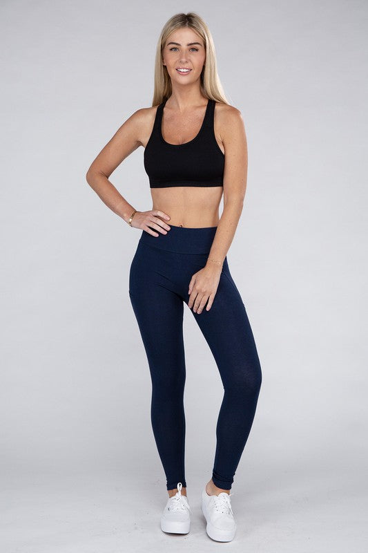 Active Leggings Featuring Concealed Pockets - In Style Chics Boutique LLC