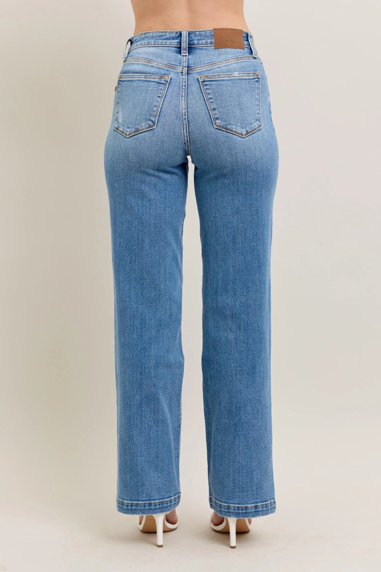 Judy Blue Straight Jeans with High Waist  - Best Jeans for Women - In Style Chics Boutique 