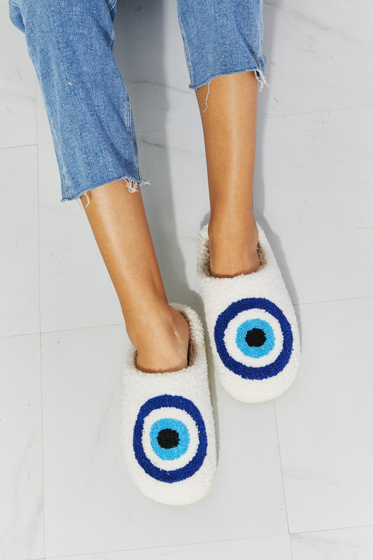 MMShoes Eye Plush Slipper - In Style Chics Boutique LLC