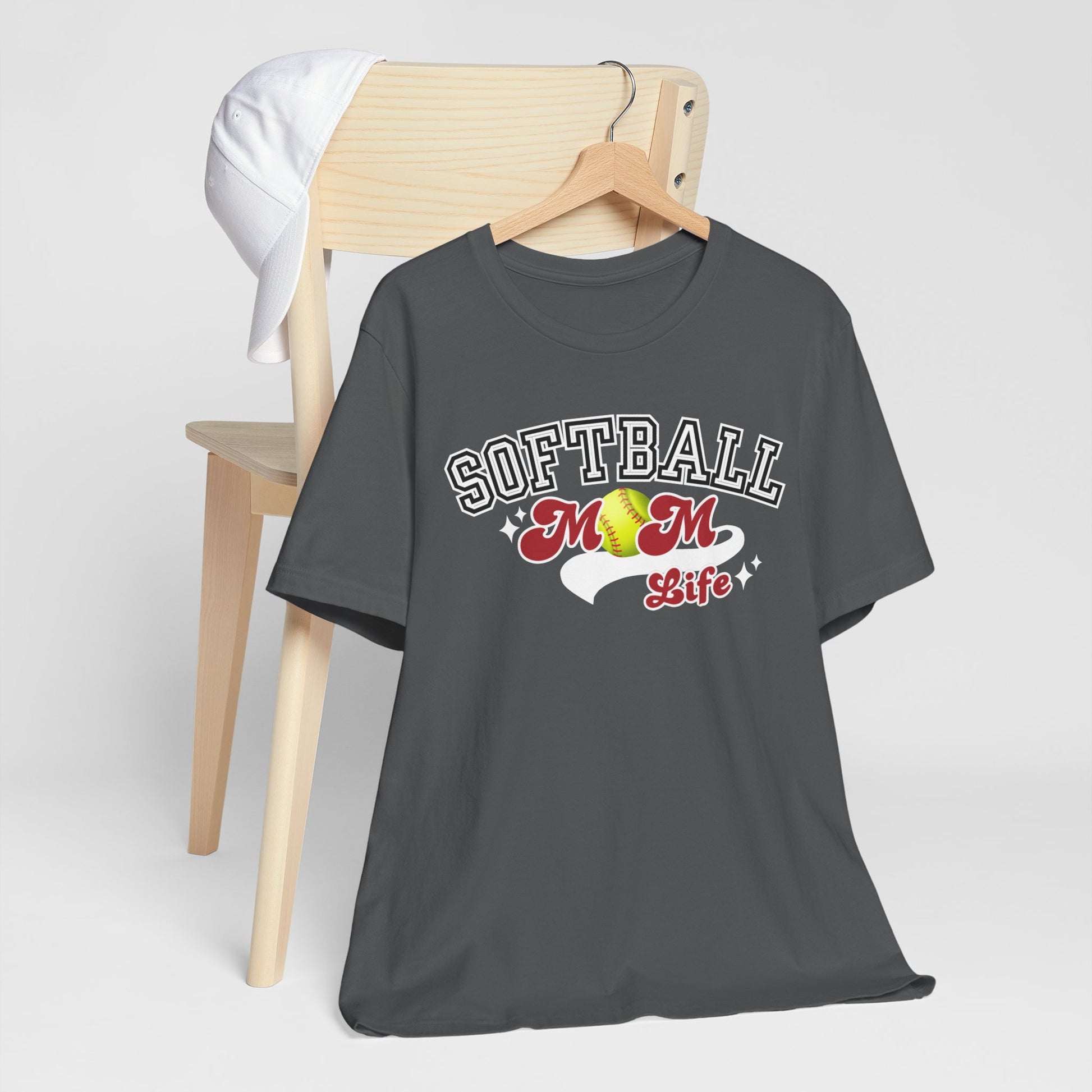 Softball Mom Life Short Sleeve Tee In Style Chics Boutique 