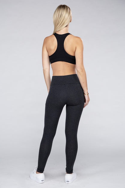 Active Leggings Featuring Concealed Pockets - In Style Chics Boutique LLC