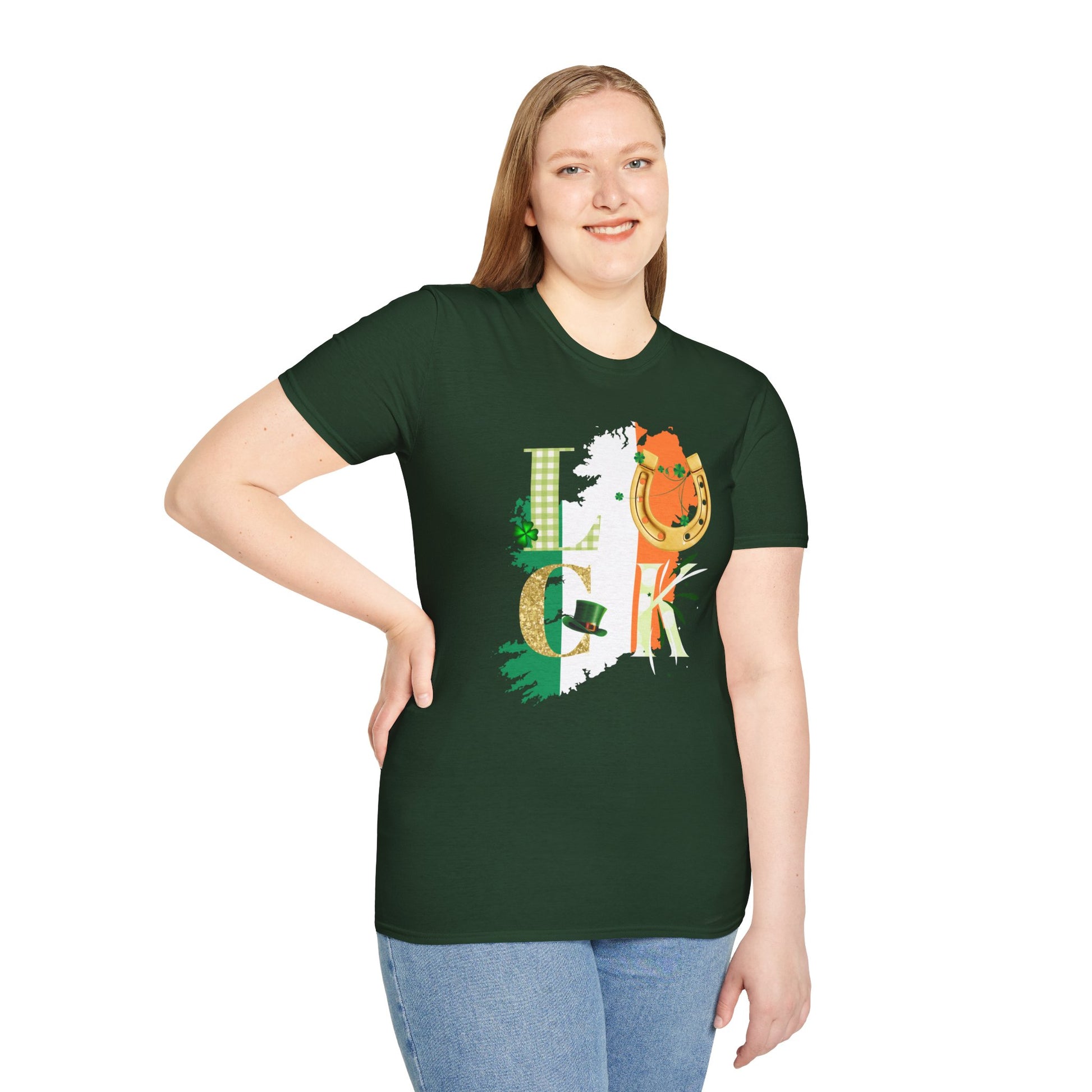 Luck St Patrick's Day T-Shirt for Women - Obsession Expressions by In Style Chics Boutique