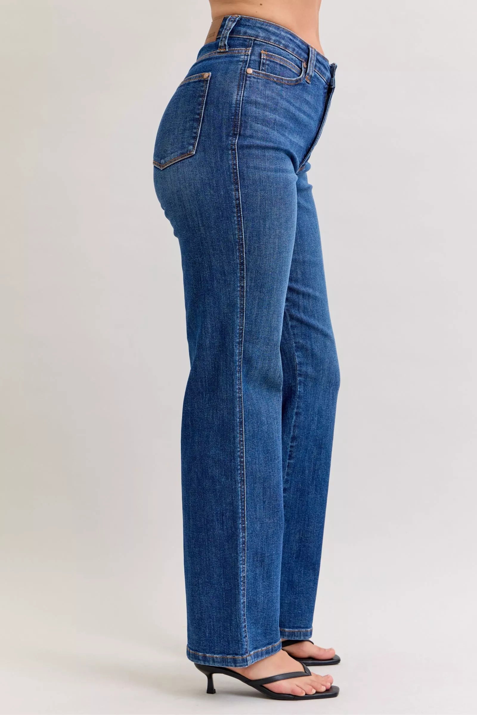 Judy Blue High Waist Tummy Control Straight Jeans 💙 at Style Chics Boutique 