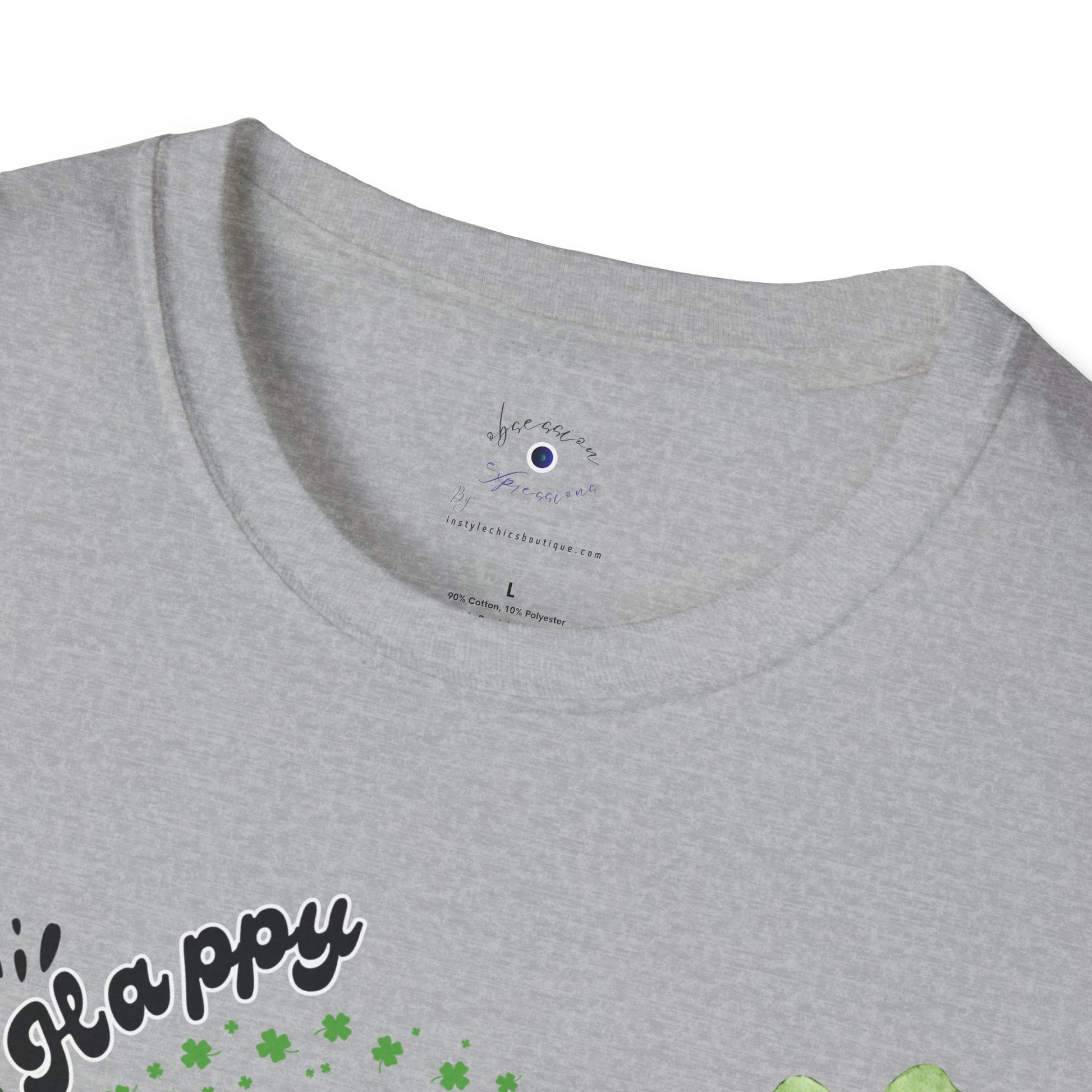Happy St Patrick's Day T-Shirt for Women - Obsession Expressions by In Style Chics Boutique 