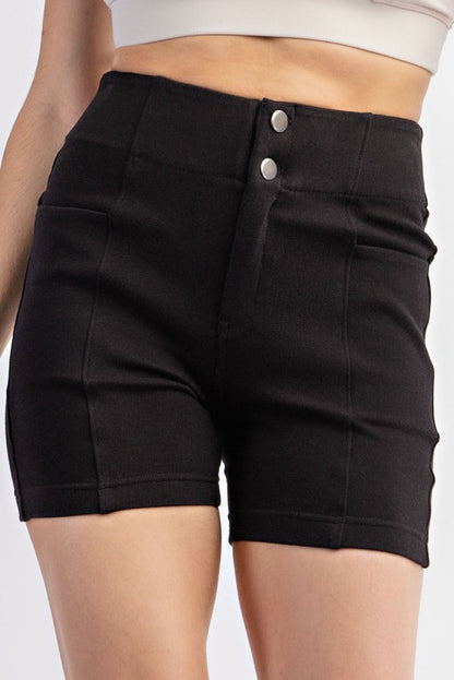 Cotton Stretch Twill Short Pant More Colors! - In Style Chics Boutique LLC