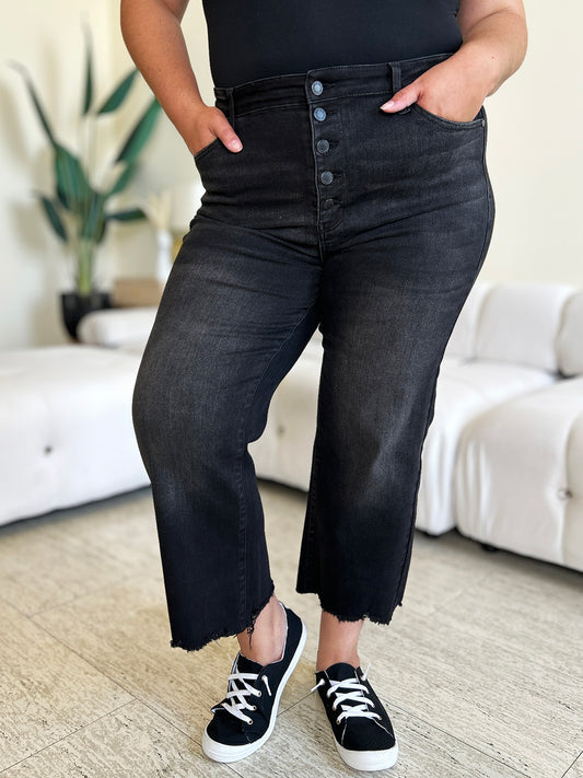 Judy Blue Full Size High Waist Button Fly Jeans - In Style Chics Boutique LLC