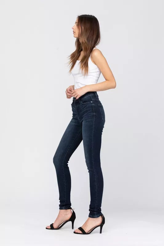 Judy Blue High Waist Washed Skinny Jeans at In Style Chics Boutique 