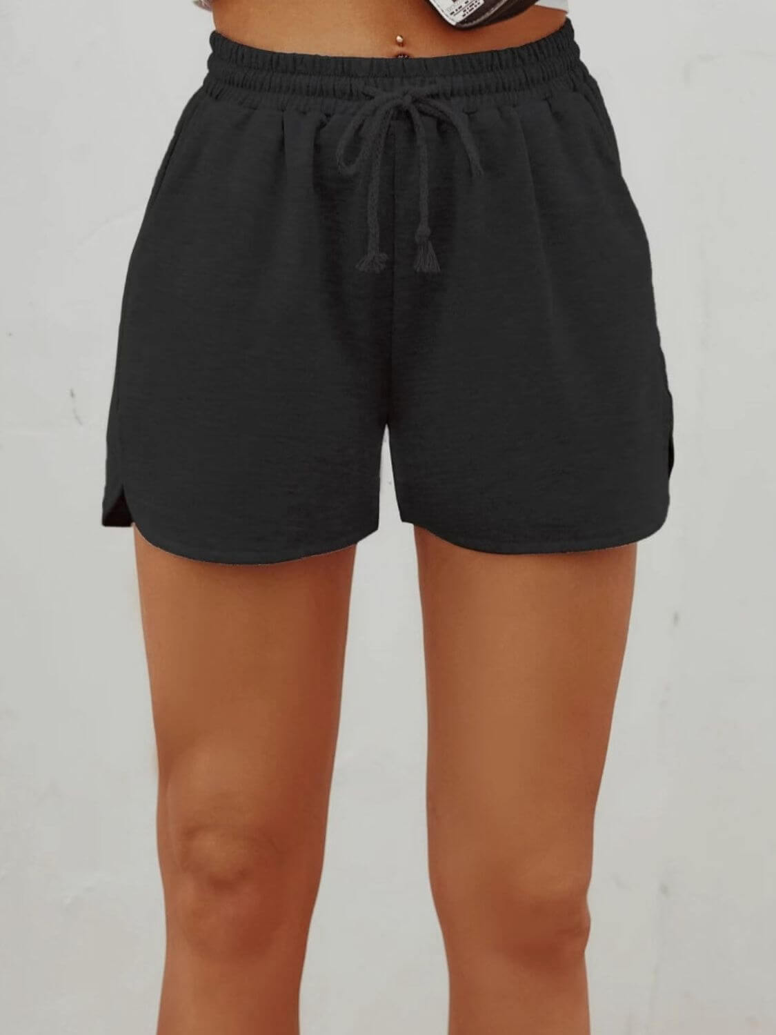 Drawstring Shorts with Pockets - In Style Chics Boutique LLC