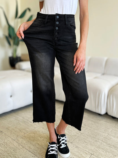 Judy Blue Full Size High Waist Button Fly Jeans - In Style Chics Boutique LLC