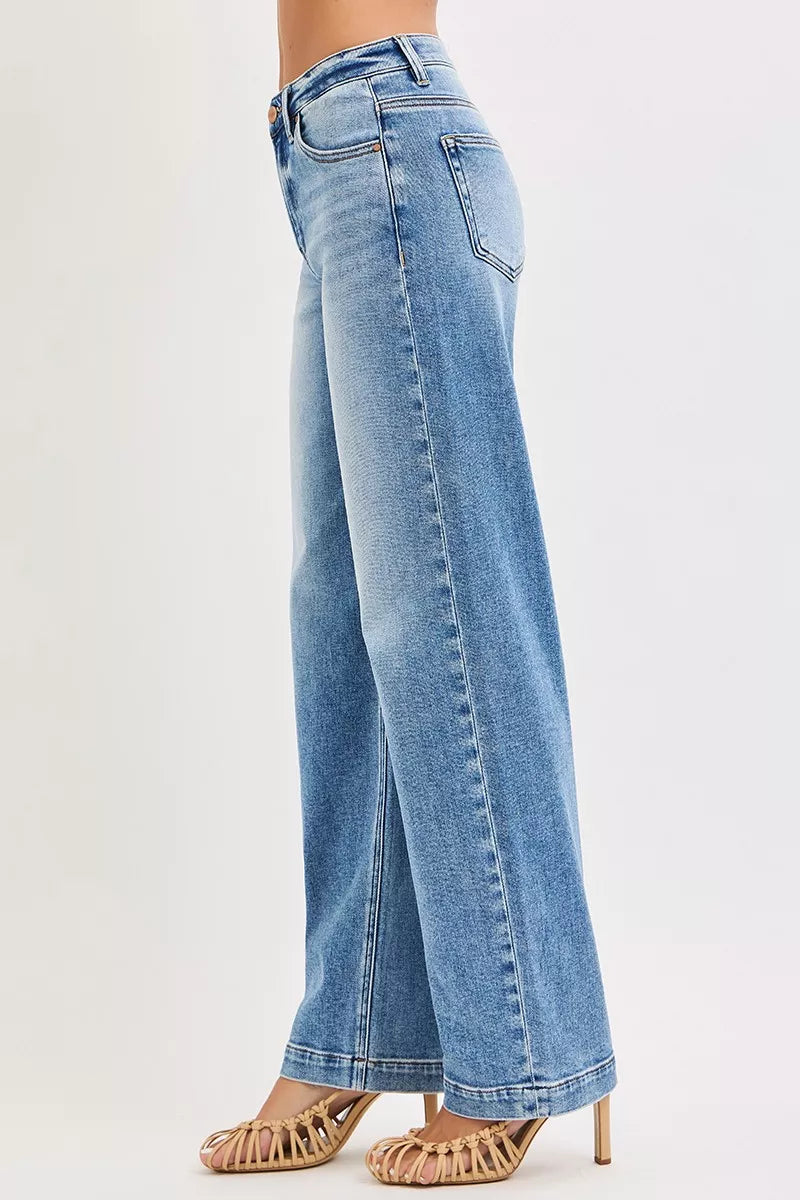 RISEN High Rise Wide Baggy Jeans 💙👖