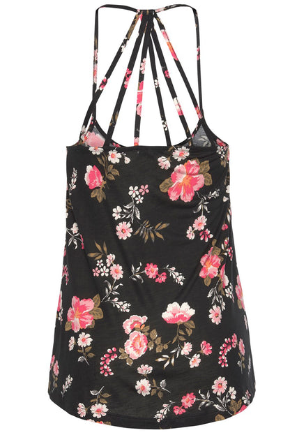 Floral Spaghetti Strap Cami - In Style Chics Boutique LLC