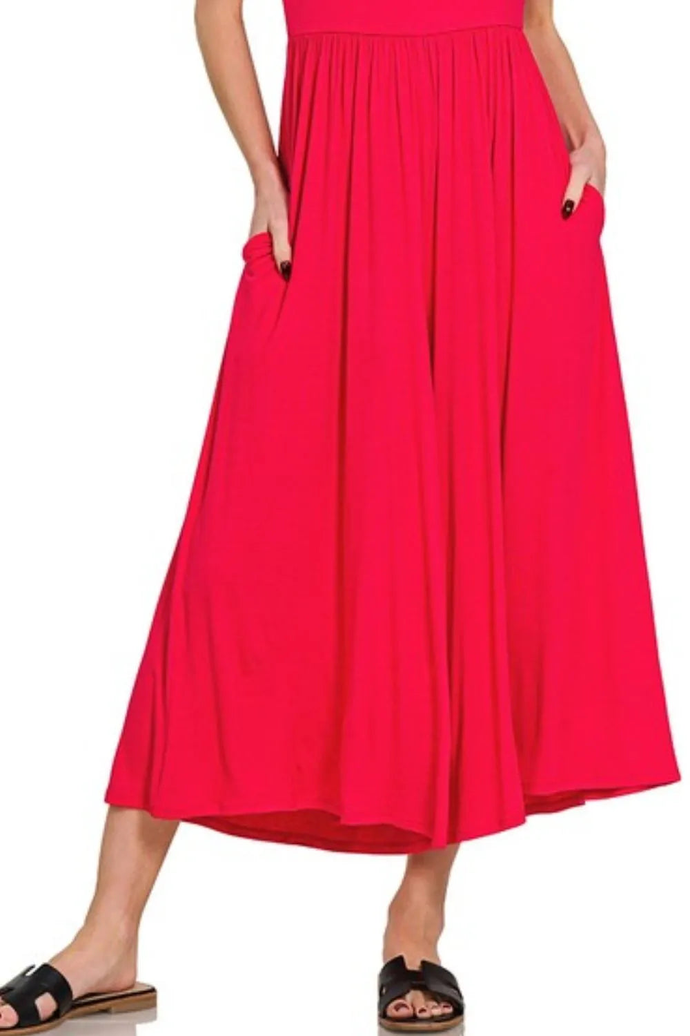 Short Sleeve Jumpsuit, Double Layered - In Style Chics Boutique 