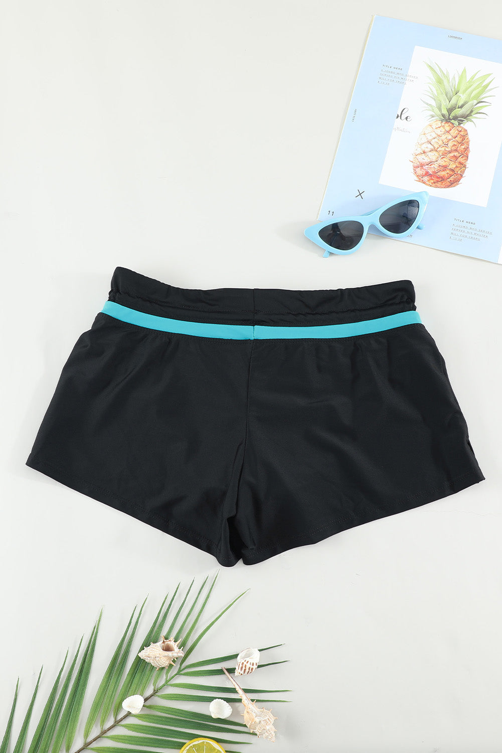 Full Size Drawstring Swim Shorts - In Style Chics Boutique LLC