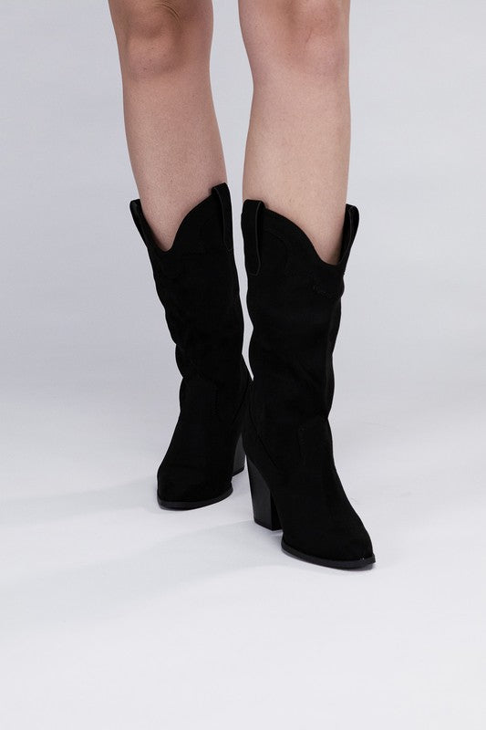 Akito Knee High Heel Boots - In Style Chics Boutique LLC