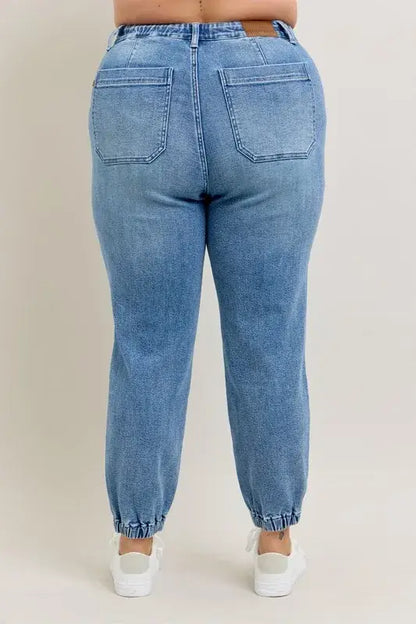 Judy Blue High Waist Denim Joggers