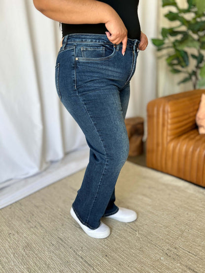 RFM Full Size High Rise Straight Tummy Control Jeans - In Style Chics Boutique LLC