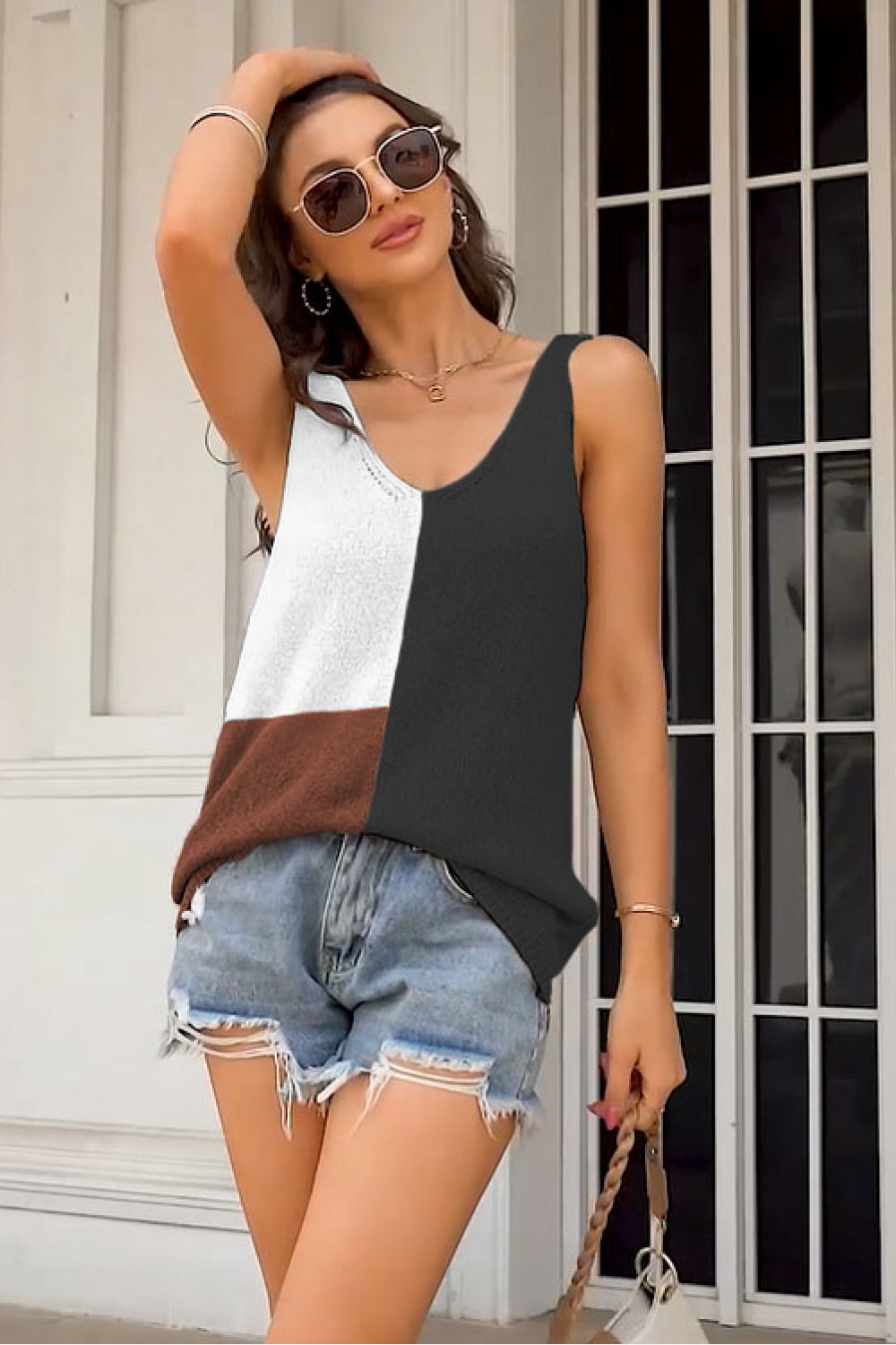 Color Block Knit Tank - More Colors! - In Style Chics Boutique LLC