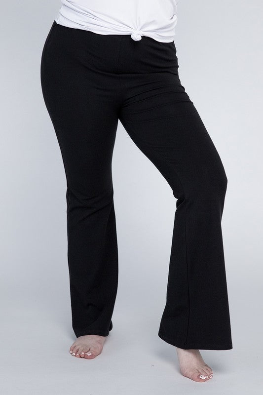 Plus Everyday Flare Bottoms - In Style Chics Boutique LLC