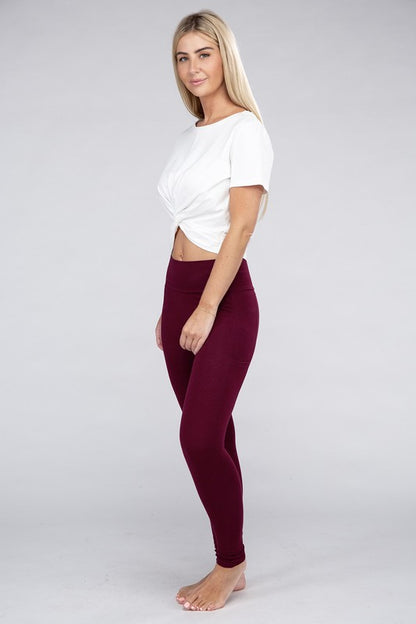 Active Leggings Featuring Concealed Pockets - In Style Chics Boutique LLC