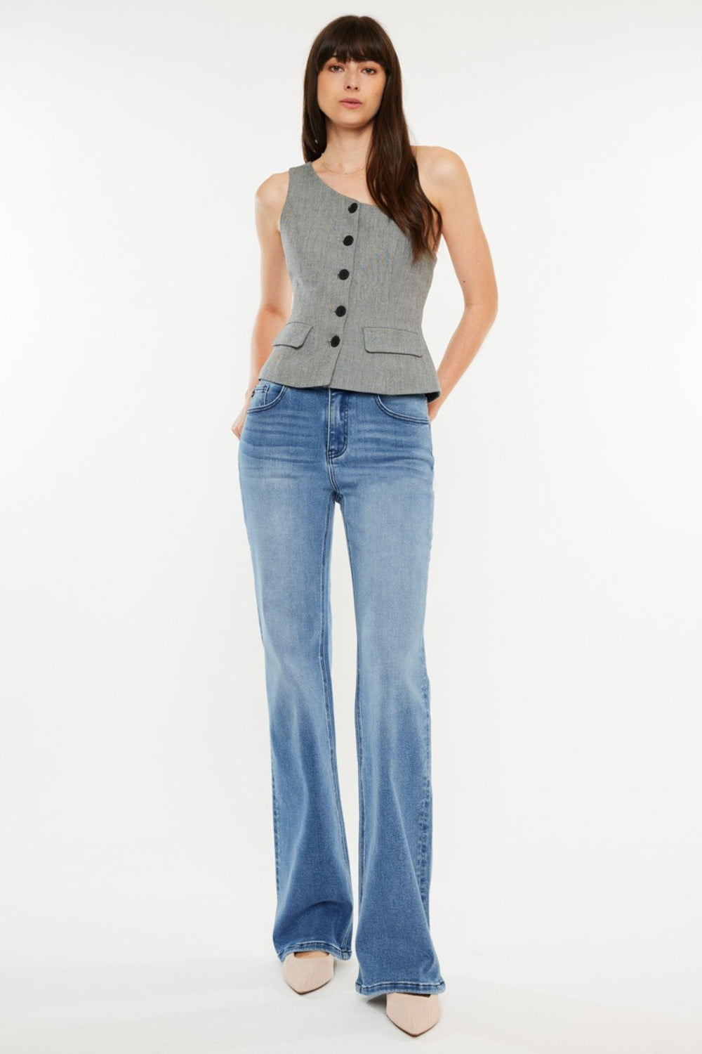 Kancan Ultra High Rise Cat's Whiskers Jeans - In Style Chics Boutique LLC